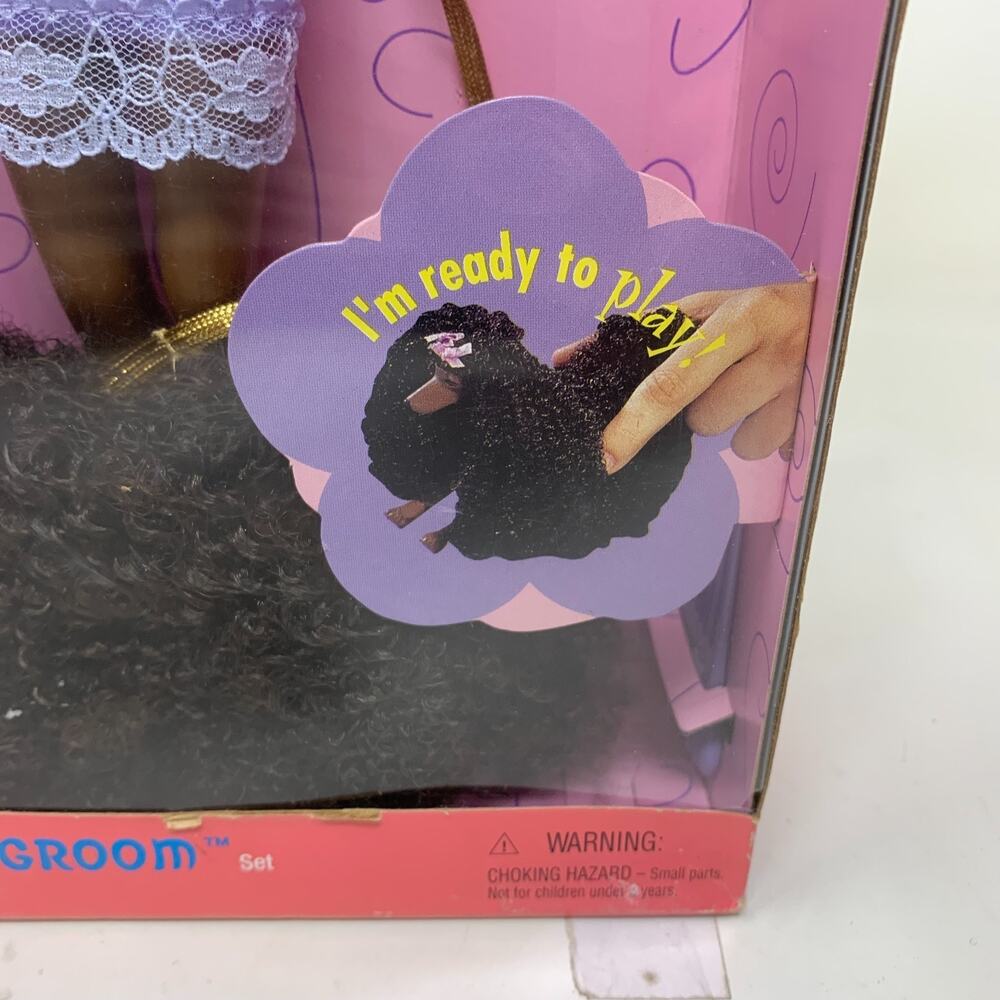 Vintage 1999 Mattel Barbie Glam n Groom Christie Keely Doll Dog 26252 NRFB - Picture 5 of 11